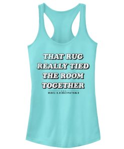 Junior’s The Big Lebowski Rug Really Tied Room Together Racerback Tank Top