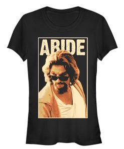 Junior’s The Big Lebowski The Dude Abides Sunglasses Pose T-Shirt