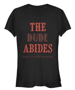 Junior’s The Big Lebowski The Dude Abides T-Shirt