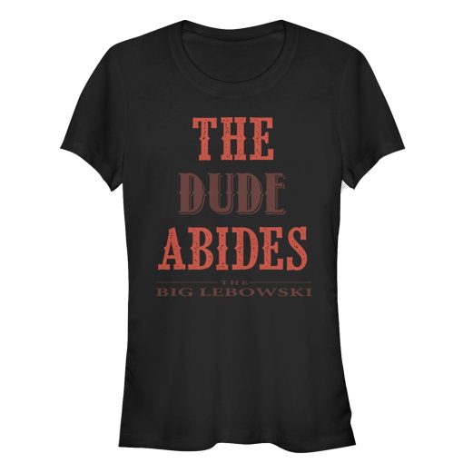 Junior’s The Big Lebowski The Dude Abides T-Shirt