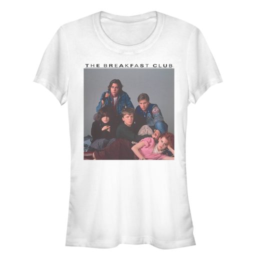 Junior’s The Breakfast Club Detention Group Pose T-Shirt