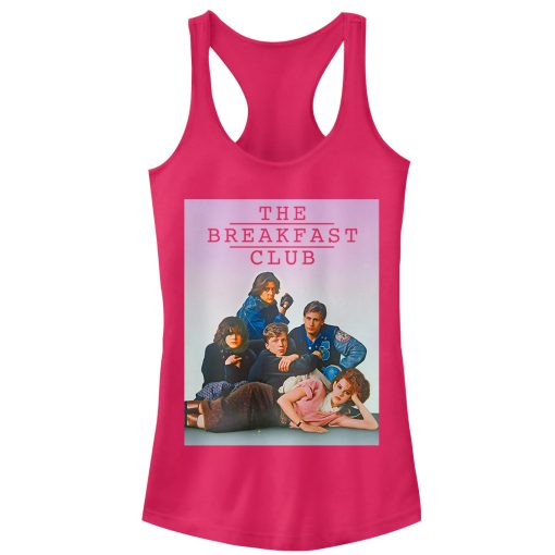 Junior’s The Breakfast Club Iconic Detention Pose Racerback Tank Top