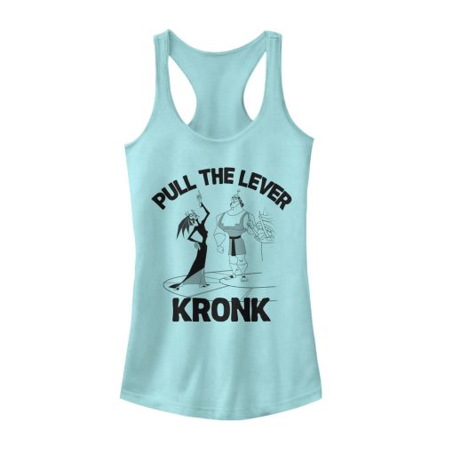 Junior’s The Emperor’s New Groove Kronk Pull Lever Racerback Tank Top