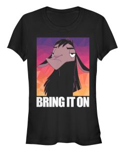 Junior’s The Emperor’s New Groove Kuzco Bring It On T-Shirt