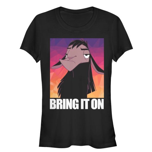 Junior’s The Emperor’s New Groove Kuzco Bring It On T-Shirt