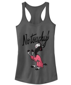 Junior’s The Emperor’s New Groove No Touchy Racerback Tank Top