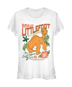Junior’s The Land Before Time Tropical Littlefoot Poster T-Shirt