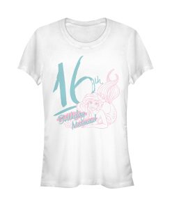 Junior’s The Little Mermaid Ariel 16th Birthday T-Shirt