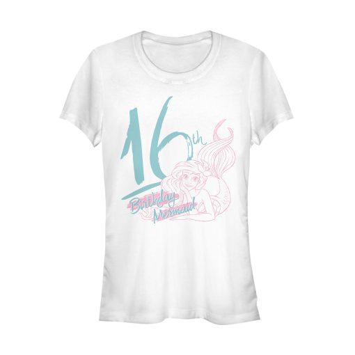 Junior’s The Little Mermaid Ariel 16th Birthday T-Shirt