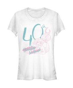 Junior’s The Little Mermaid Ariel 40th Birthday T-Shirt