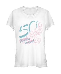 Junior’s The Little Mermaid Ariel 50th Birthday T-Shirt