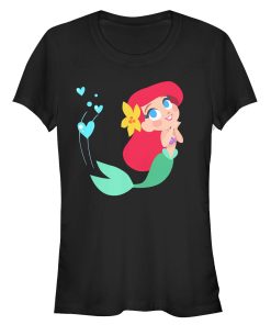 Junior’s The Little Mermaid Ariel Love T-Shirt