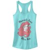 Junior’s The Little Mermaid Ariel Mermaids Have Fun Racerback Tank Top