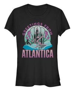 Junior’s The Little Mermaid Atlantica Greetings T-Shirt
