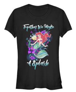 Junior’s The Little Mermaid Make a Splash T-Shirt