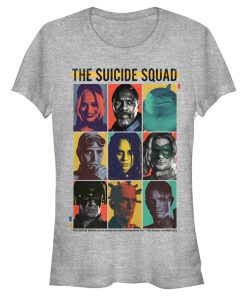 Junior’s The Suicide Squad Character Portraits T-Shirt
