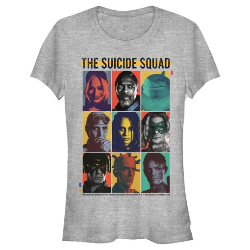 Junior’s The Suicide Squad Character Portraits T-Shirt