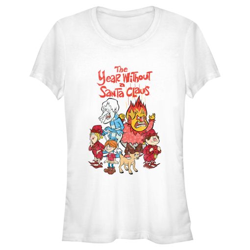 Junior’s The Year Without a Santa Claus Group Shot T-Shirt