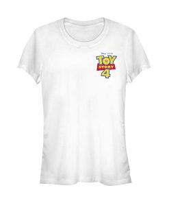 Junior’s Toy Story Bold Logo Badge T-Shirt