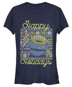 Junior’s Toy Story Christmas Alien Holidays T-Shirt