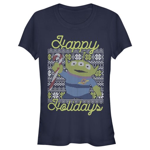 Junior’s Toy Story Christmas Alien Holidays T-Shirt