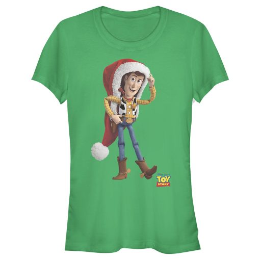 Junior’s Toy Story Christmas Woody Santa Claus T-Shirt