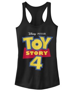 Junior’s Toy Story Classic Logo Racerback Tank Top