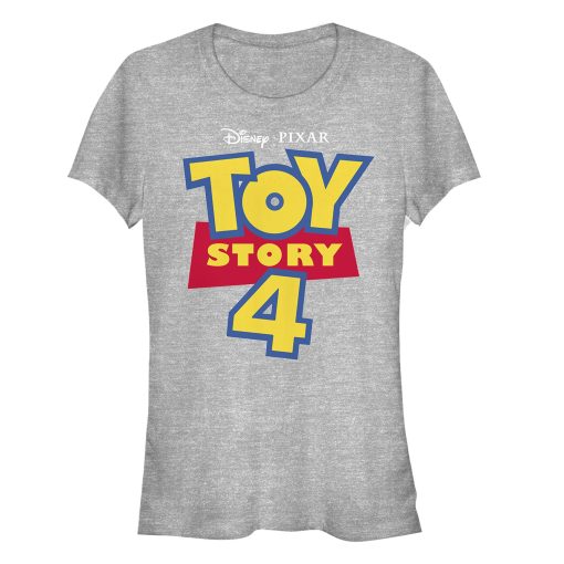 Junior’s Toy Story Classic Logo T-Shirt