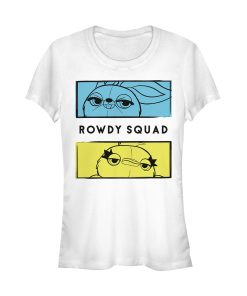 Junior’s Toy Story Ducky & Bunny Rowdy Panels T-Shirt