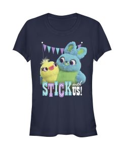 Junior’s Toy Story Ducky & Bunny Stick With Us BFF T-Shirt