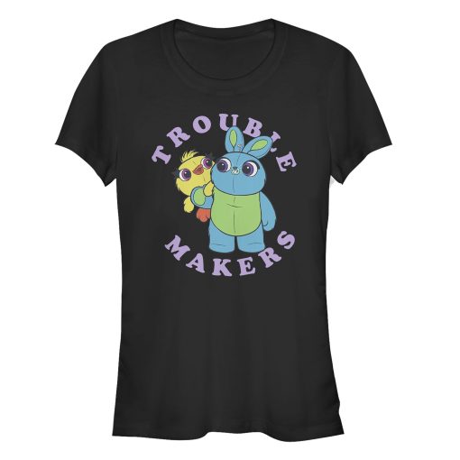 Junior’s Toy Story Ducky & Bunny Trouble Makers T-Shirt