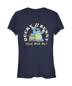 Junior’s Toy Story Ducky & Bunny With It Motto T-Shirt