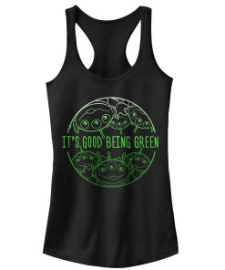 Junior’s Toy Story Good Being Aliens Racerback Tank Top