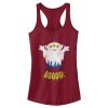 Junior’s Toy Story Halloween Squeeze Alien Boo Ghosts Racerback Tank Top