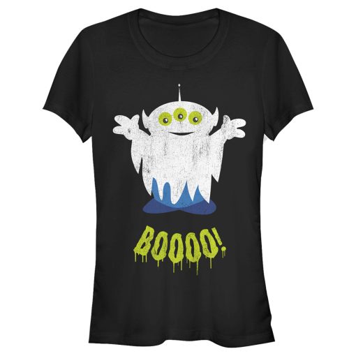 Junior’s Toy Story Halloween Squeeze Alien Boo Ghosts T-Shirt