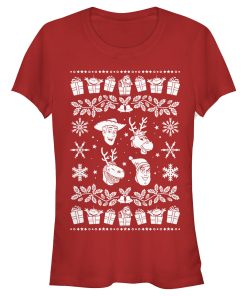 Junior’s Toy Story Ugly Christmas Toys T-Shirt