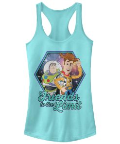 Junior’s Toy Story to the Limit Racerback Tank Top