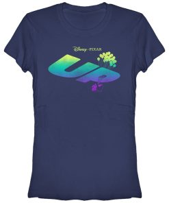 Junior’s Up Rainbow Logo T-Shirt
