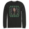 Men’s Marvel Eternals Sersi Hero Box Long Sleeve Shirt