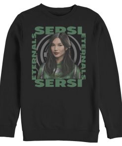 Men’s Marvel Eternals Sersi Hero Box Sweatshirt