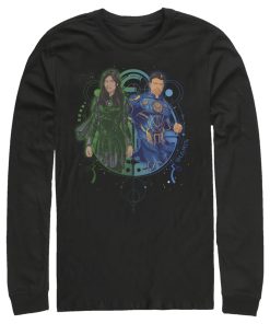 Men’s Marvel Eternals Sersi and Ikaris Duo Long Sleeve Shirt