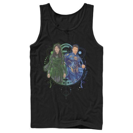 Men’s Marvel Eternals Sersi and Ikaris Duo Tank Top