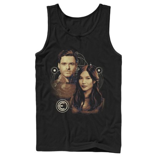 Men’s Marvel Eternals Sersi and Ikaris Tank Top