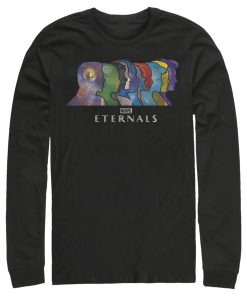 Men’s Marvel Eternals Silhouettes Long Sleeve Shirt