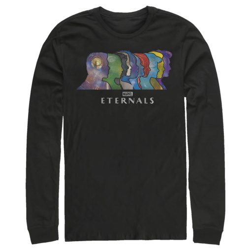 Men’s Marvel Eternals Silhouettes Long Sleeve Shirt