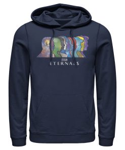 Men’s Marvel Eternals Silhouettes Pull Over Hoodie