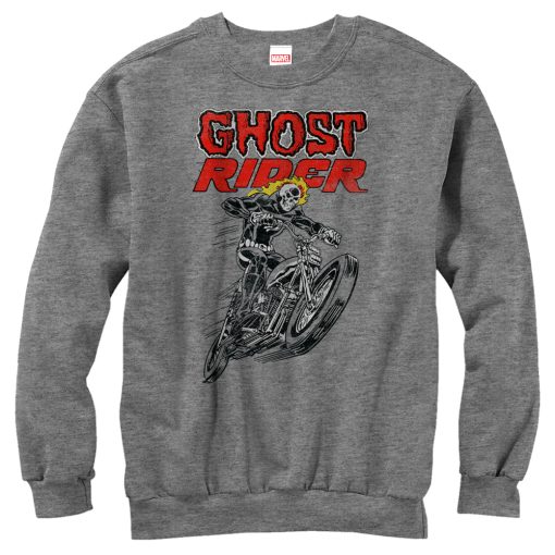 Men’s Marvel Ghost Rider Flames Sweatshirt