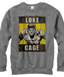 Men’s Marvel Heroes for Hire Luke Cage Sweatshirt