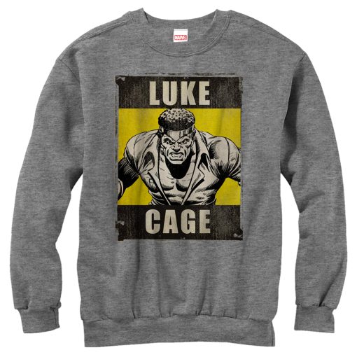 Men’s Marvel Heroes for Hire Luke Cage Sweatshirt