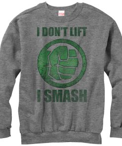 Men’s Marvel Hulk Smash Sweatshirt